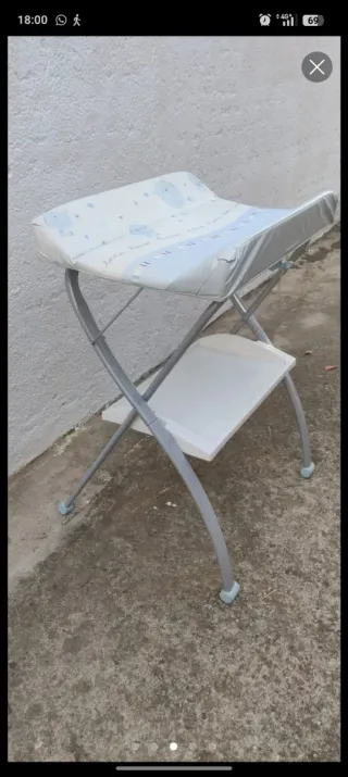 Bañera cambiador bebé