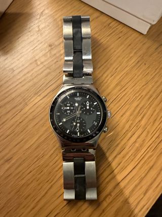 Swatch Irony Chronograph Acero Inoxidable