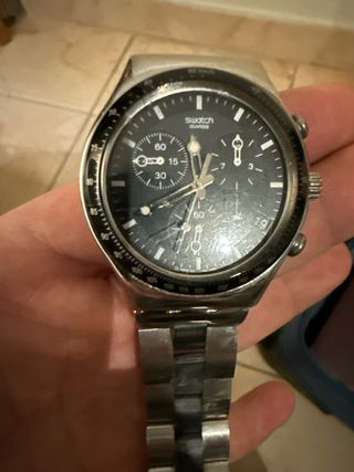 Swatch Irony Chronograph Acero Inoxidable