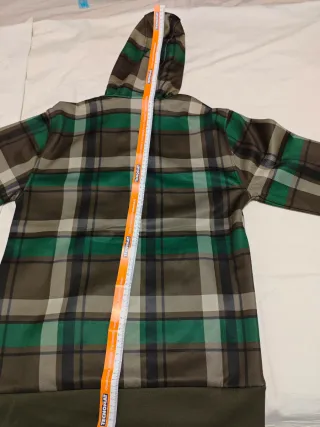 Felpa Burton con zip e cappuccio