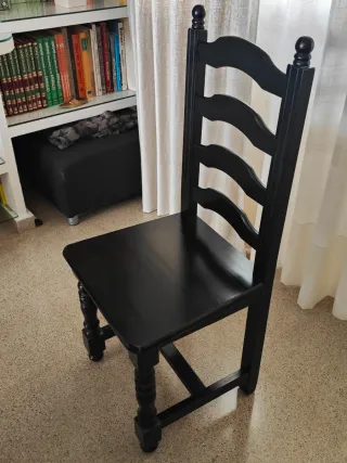 Mesa de comedor y 6 sillas