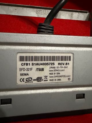 Lettore schede SEMA interno 3.5 CF SD MS