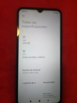 Xiaomi Redmi 9 A Negro