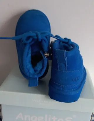 BOTINES BEBE PIEL FORRO BORREGUITO, T-20, 5 €