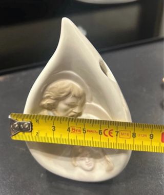 Lampada Sacra Famiglia Porcellana