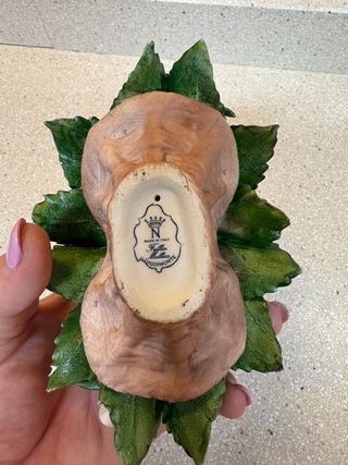 Centro de mesa con rosas de Capidimonte