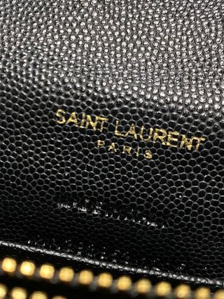 Bolso YSL Gold Label Negro