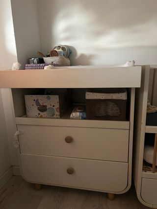 Cuna y cambiador IKEA