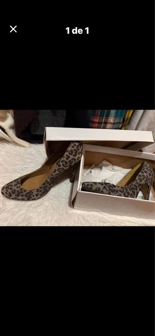 Zapatos de tacón animal print