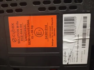 Silla de coche Cybex con Isofix