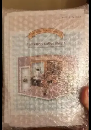 Mini Cafetería DIY Casa de Muñecas