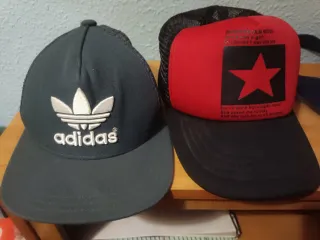 2 Gorras, la roja es nueva a estrenar