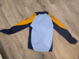 Sudadera Real Madrid Adidas Naranja y Azul