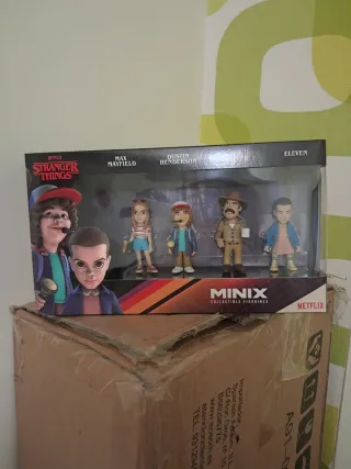 Set Figuras Minix Stranger Things Netflix