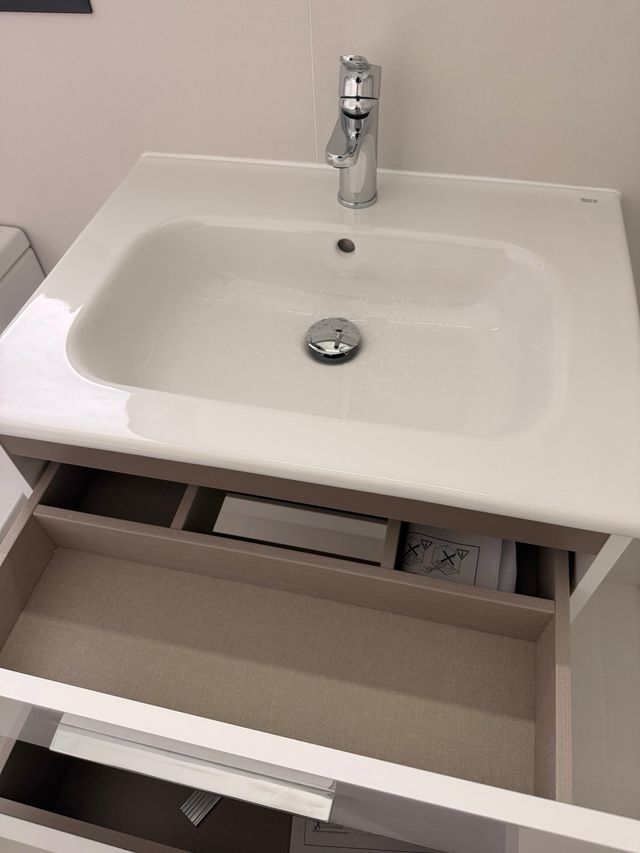 Mueble de baño Roca Victoria con espejo LED nuevo