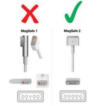 Original Apple Cargador Magsafe 2 45W