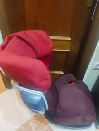 Silla Cybex Grupo 1-2-3 Roja con Isofix