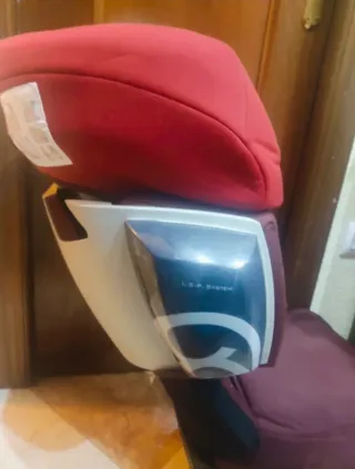 Silla Cybex Grupo 1-2-3 Roja con Isofix