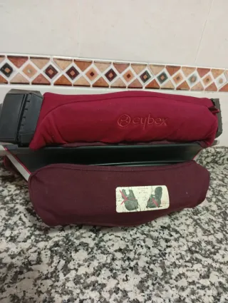 Silla Cybex Grupo 1-2-3 Roja con Isofix
