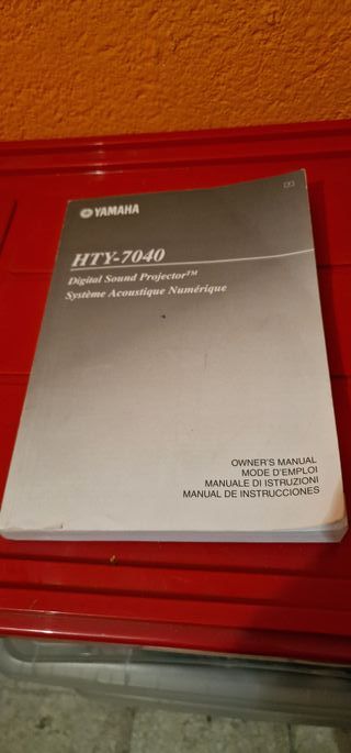 CAÑÓN DE SONIDO YAMAHA HTY-7040