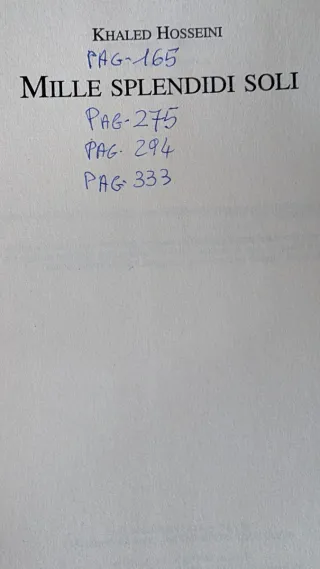 Mille splendidi soli