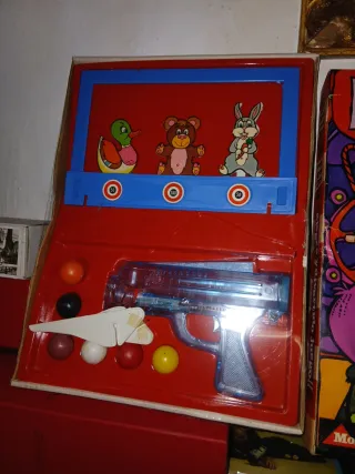 Juguete ANTIGUO Pistola ATRACCION de Feria