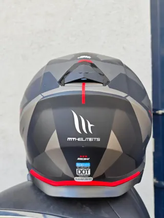 2 Casco Moto Jet Diseño Geométrico
