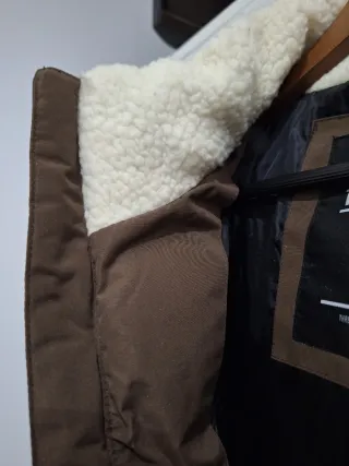 Plumífero Threadbare Marrón Talla M