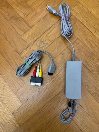 Nintendo Wii Bianca 1 Controller cavi e Memory SD