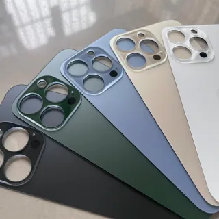 Tapa Trasera iPhone 13 PRO MAX Cristal + Adhesivo