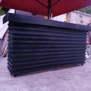 Mostrador/barra negro