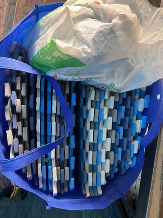 Suelo de goma puzzle