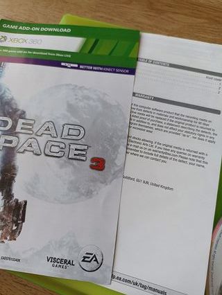 🇪🇸 Dead Space 3 Xbox 360 /Xbox One /Xbox Serie X
