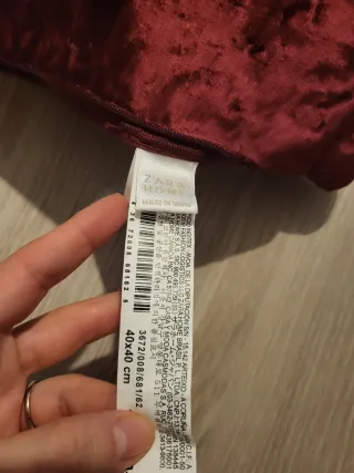 Cojín y relleno zara home estilo boho / étnico