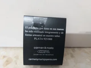 Pendientes de plata Pintaderas canarias