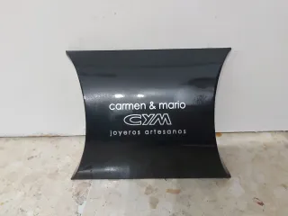 Pendientes de plata Pintaderas canarias