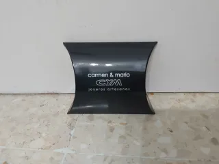 Pendientes de plata Pintaderas canarias