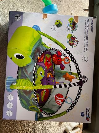 Manta Gimnasio Tortuga Juguettos 3 en 1