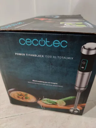 Batidora Cecotec Power Titanblack 1500 XL