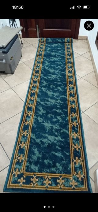 Alfombra decorativa floral