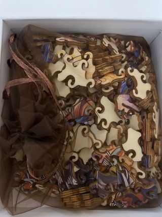 Puzzle Madera Gato A3