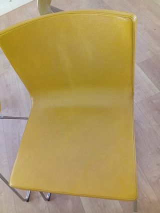 Lote 4 Sillas Bernhard Ikea Amarillas