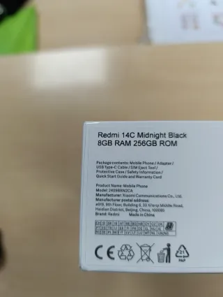 Redmi 14C 256GB 8GB RAM Xiaomi