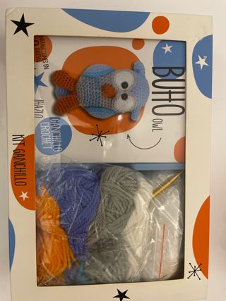 Kit Ganchillo Crochet Buho Amigurumi