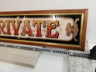 Cartel Vintage PRIVATE