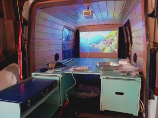 Ford E-Transit Custom 2020 camperizada
