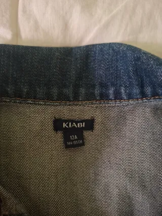 Cazadora vaquera azul talla 12