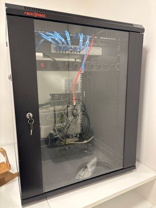 Armario Rack y Switch Rack-Matic 16A