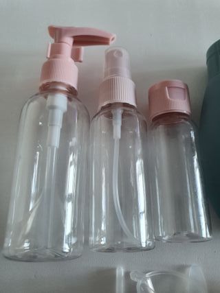 Botellas de viaje para rellenar - 11 piezas