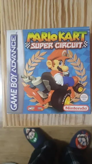 Caja Mario Kart Super Circuit GBA (no oficial)